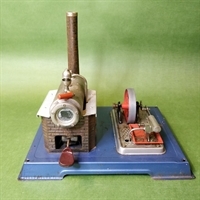 dampmaskine gammel tysk legetøj genbrug 
